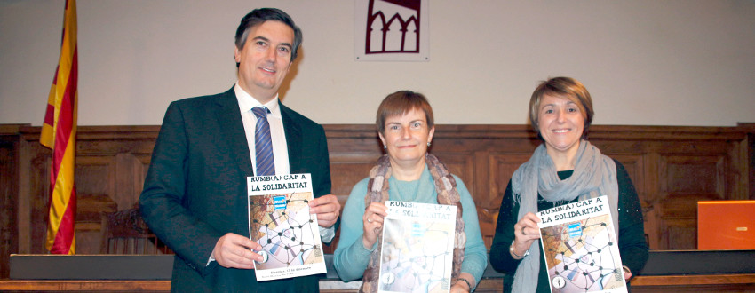 Presentació de la  Jornada Escoles Solidàries. Implica’t  +