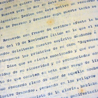 Una acta de la Diputació revela que Granados es va comprometre a estrenar l’opera “Goyescas” a Lleida