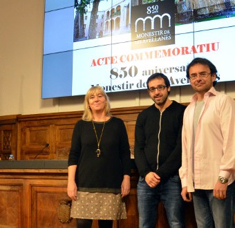 Presentació a l'IEI dels actes de commemoració del 850 aniversari del Monestir de les Avellanes