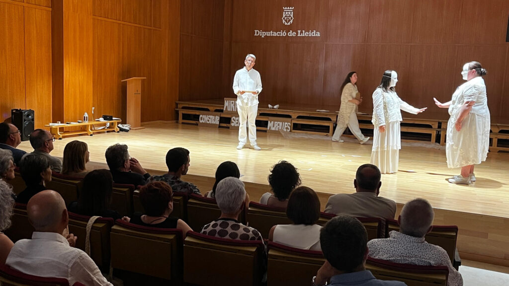 Acte de celebració del 25 aniversari de les Escoles Especials de la Diputació a la Caparrella 4