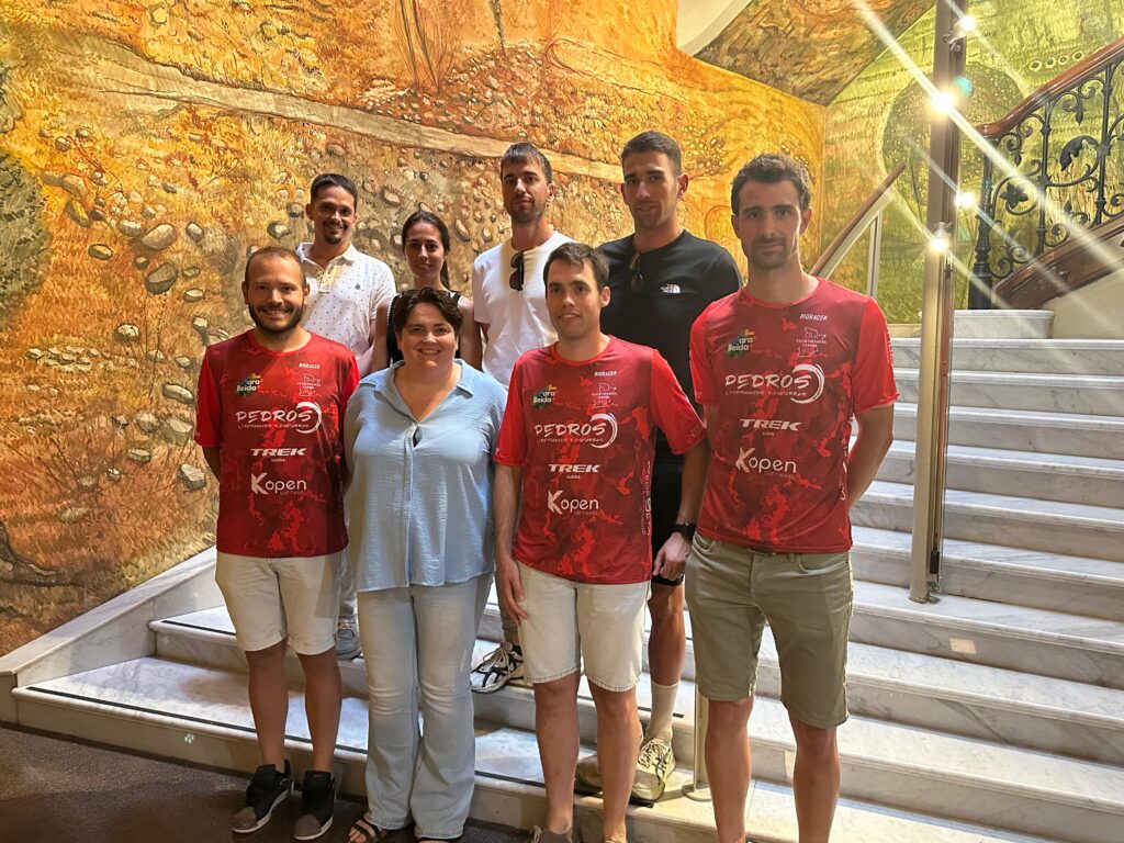 Presentació de la participació al Campionat d’Espanya de l’equip èlit-sub23 del Club Esportiu Ciclista Lleida 1