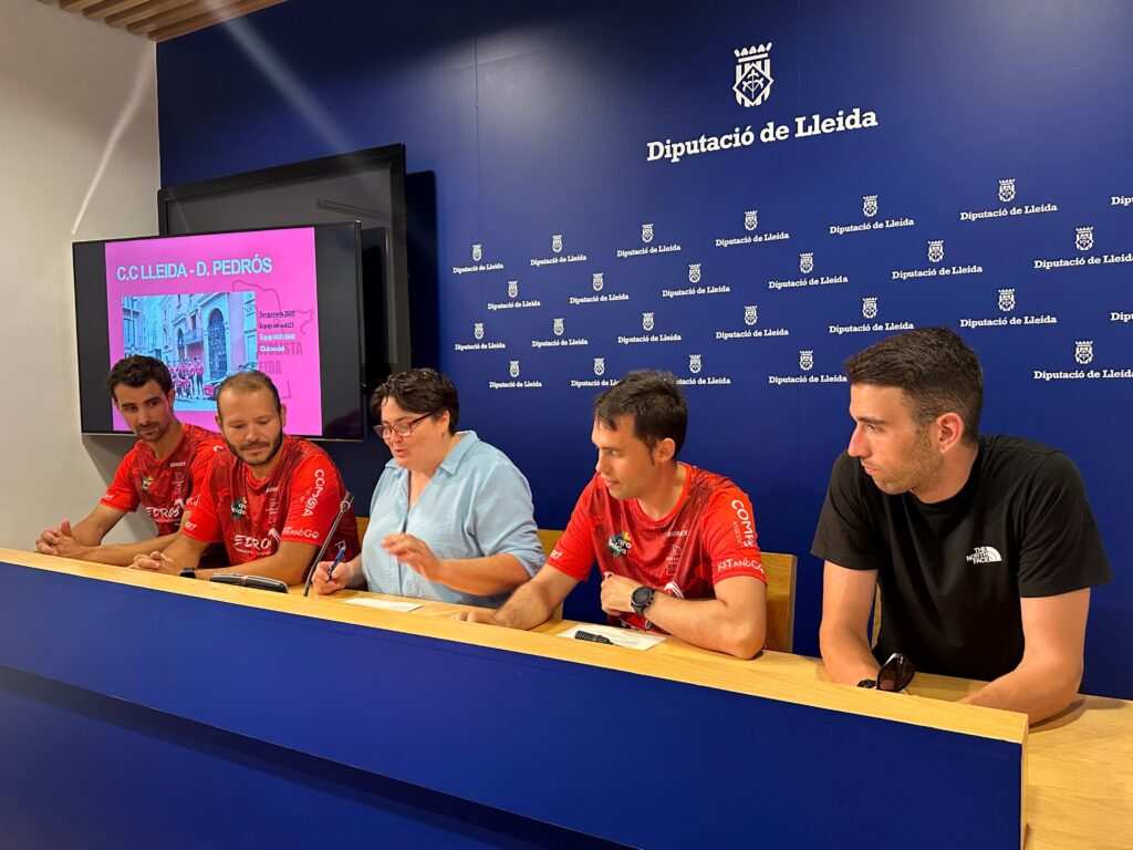 Presentació de la participació al Campionat d’Espanya de l’equip èlit-sub23 del Club Esportiu Ciclista Lleida 2
