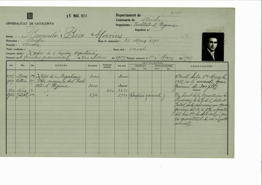 fitxa amb foto Bernadó Besó