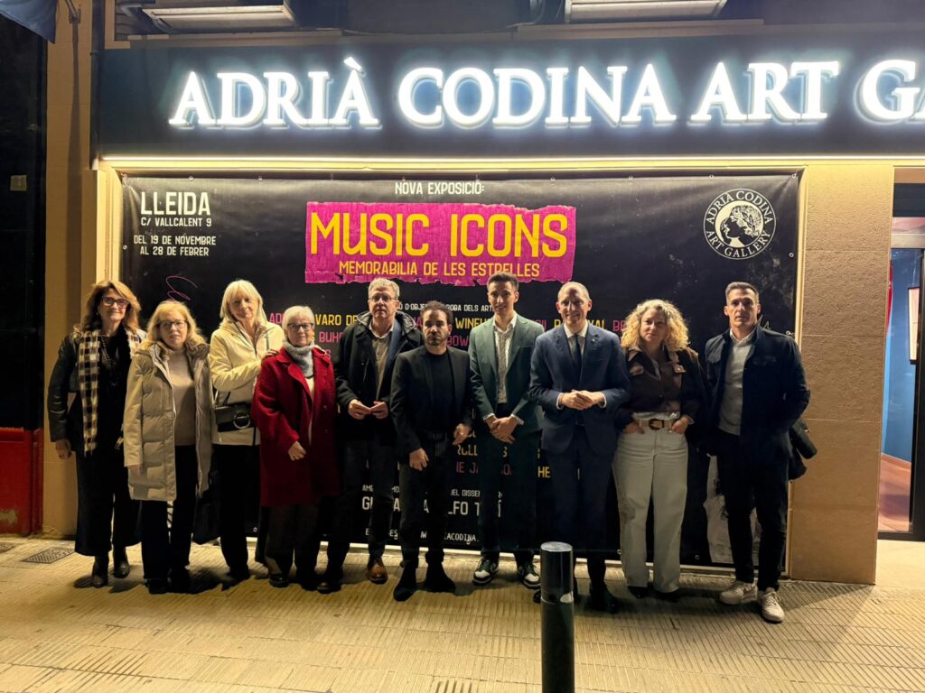 Inauguració de l'exposició Music Icons 2