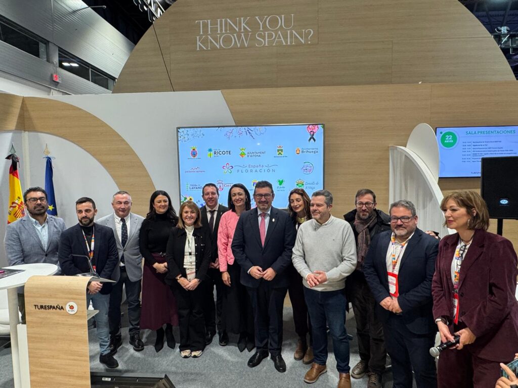 La presentació del projecte 'España de flor en flor'