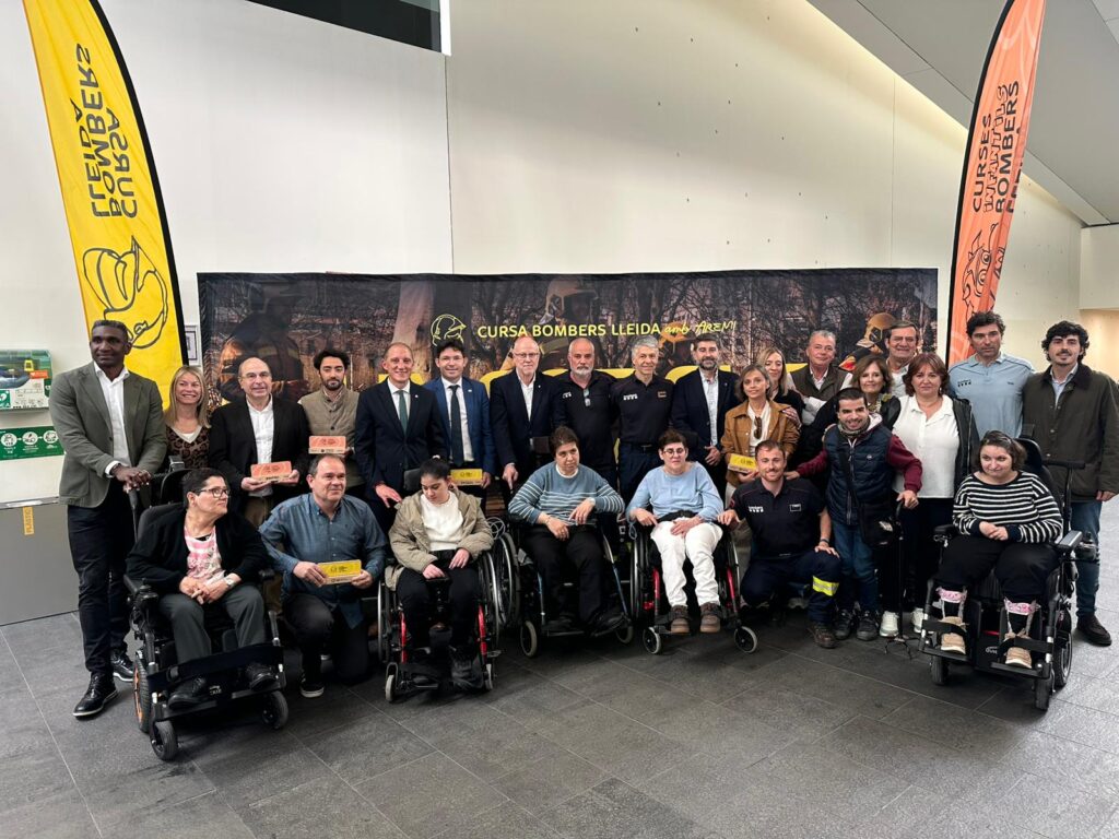 Cursa Bombers Lleida amb AREMI 2